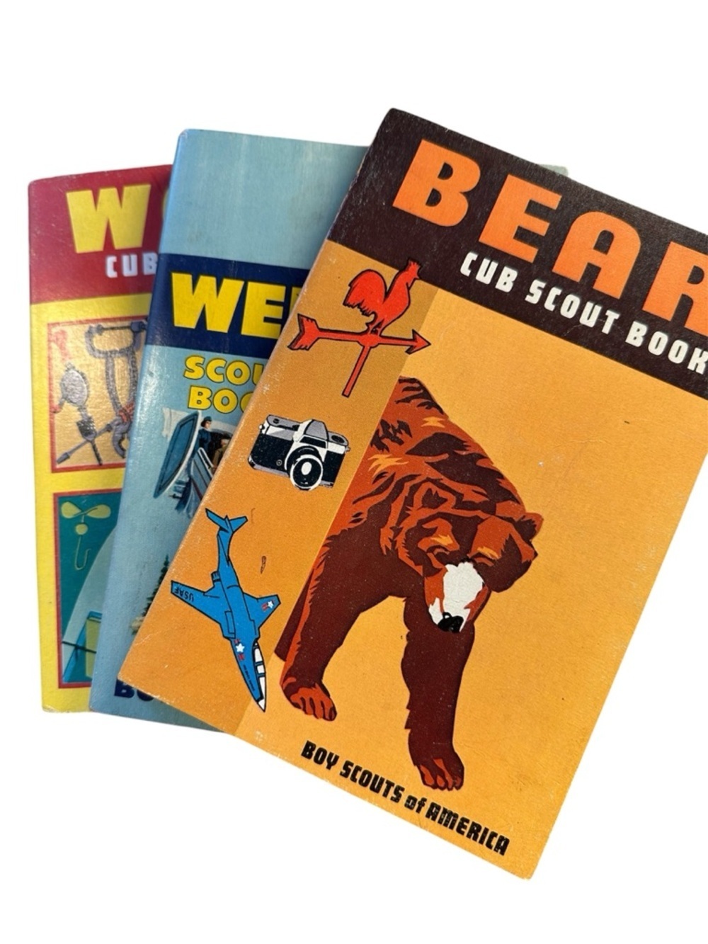 Vintage 1967 Boy Scouts of America Handbooks Bundle of 3